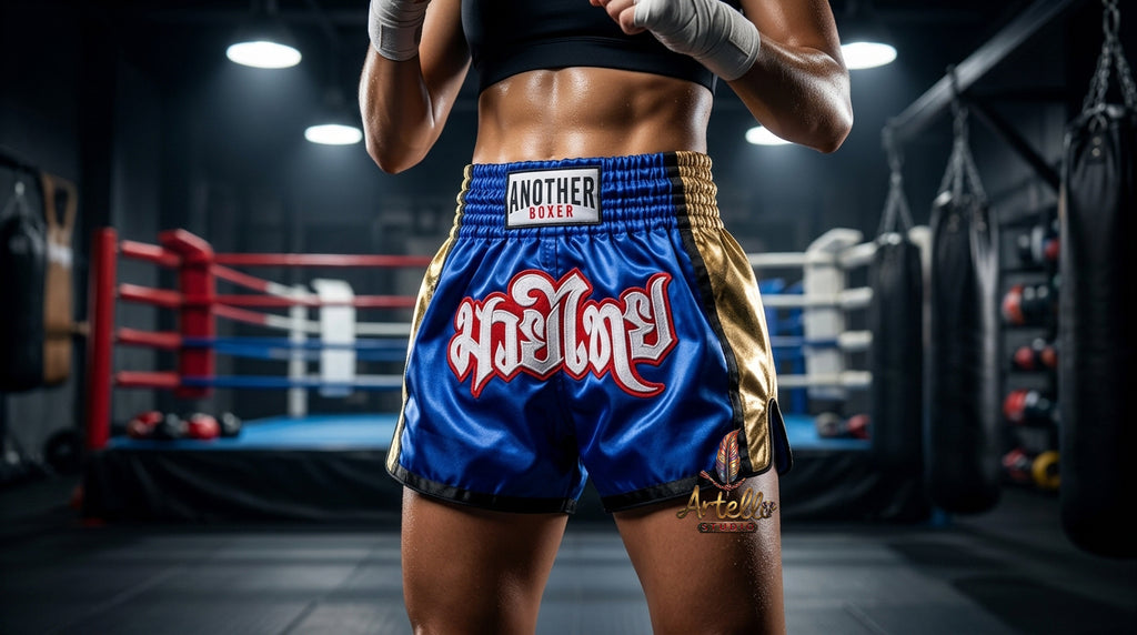 🥊 Muay Thai Shorts Kickboxing MMA Fight Shorts for Men Women Kids – Thai Boxing Training Gear, Breathable Quick Dry Martial Arts Combat Shorts