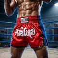 🥊 Muay Thai Shorts Kickboxing MMA Fight Shorts for Men Women Kids – Thai Boxing Training Gear, Breathable Quick Dry Martial Arts Combat Shorts