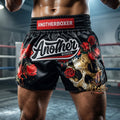 🥊 Muay Thai Shorts Kickboxing MMA Fight Shorts for Men Women Kids – Thai Boxing Training Gear, Breathable Quick Dry Martial Arts Combat Shorts