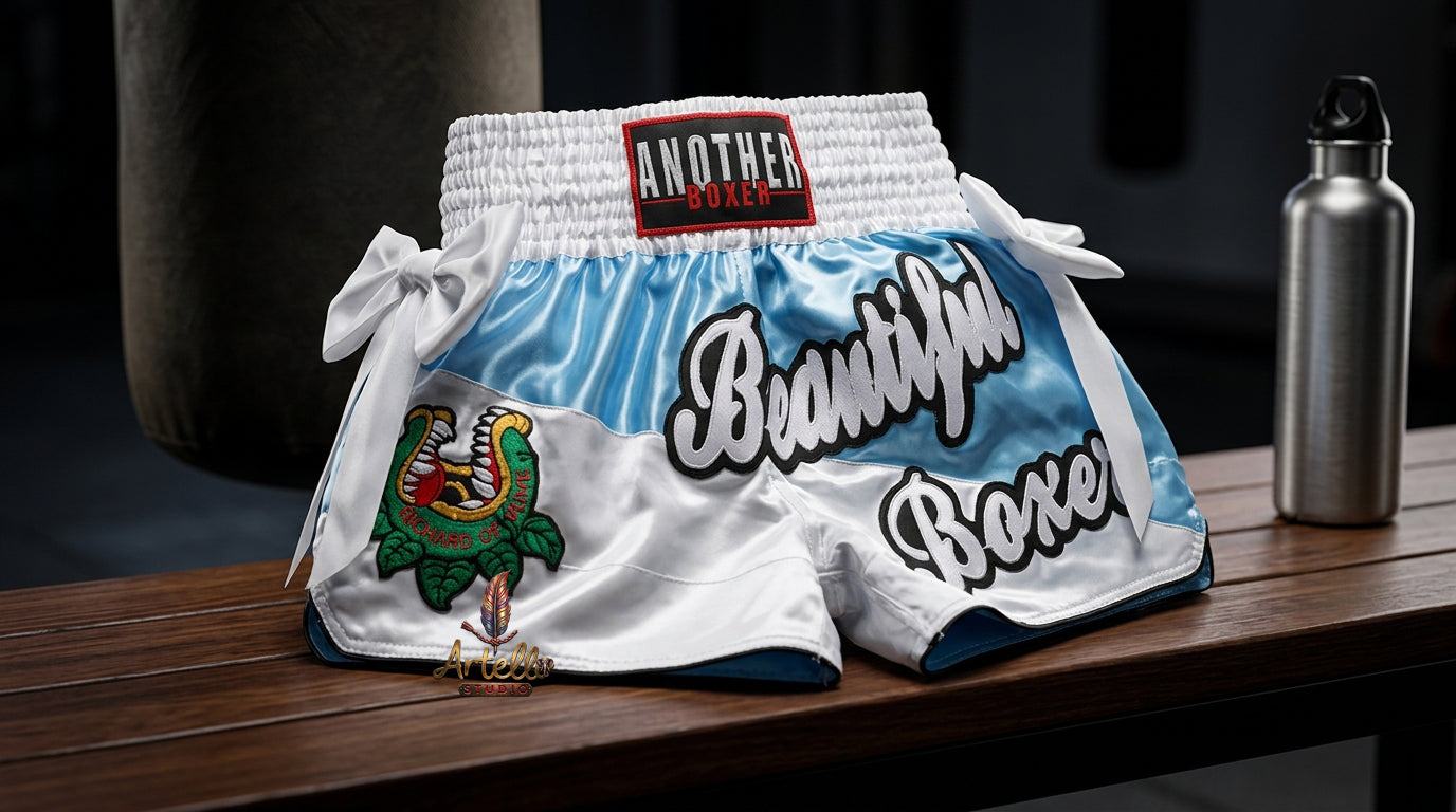 🥊 Muay Thai Shorts Kickboxing MMA Fight Shorts for Men Women Kids – Thai Boxing Training Gear, Breathable Quick Dry Martial Arts Combat Shorts