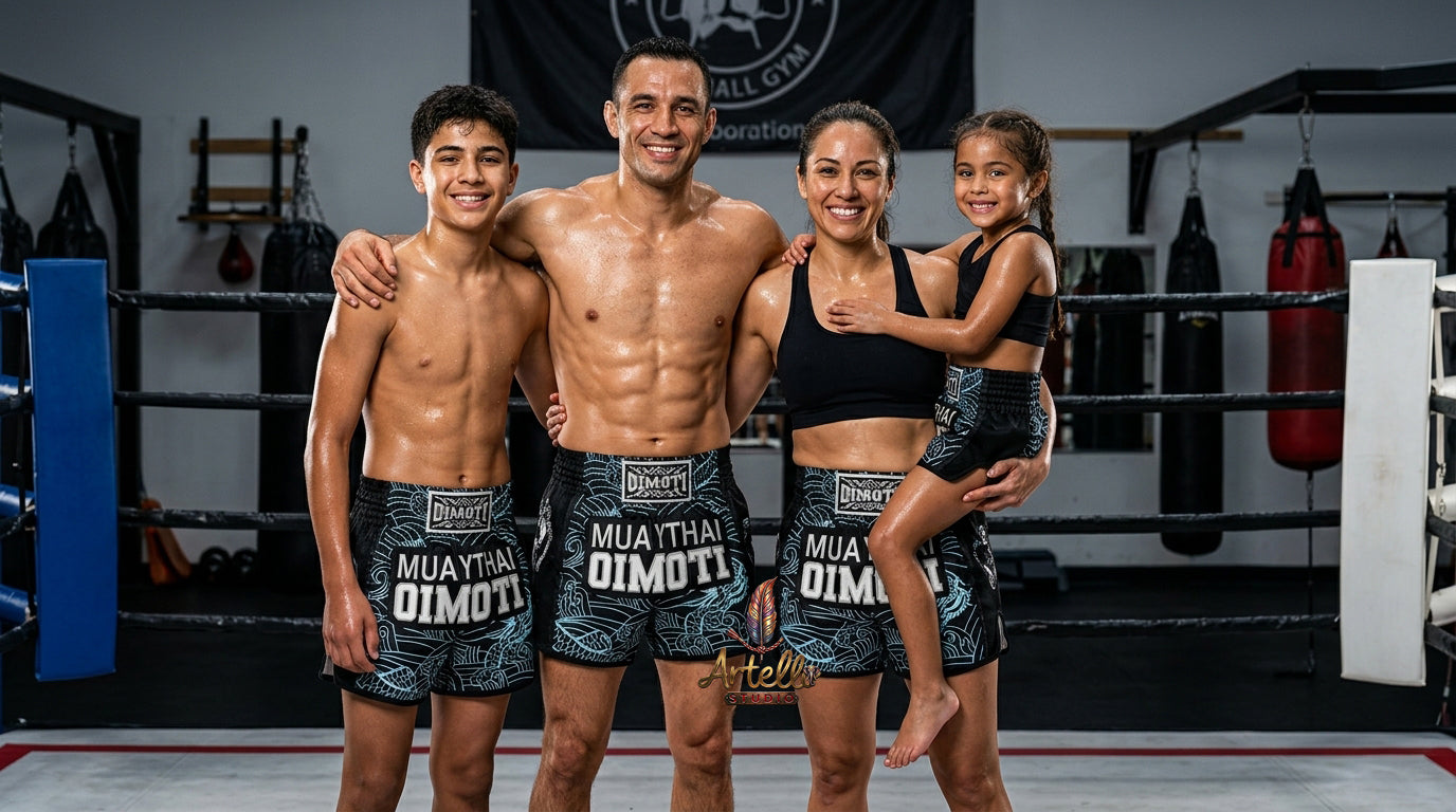 🥊 Muay Thai Shorts Kickboxing MMA Fight Shorts for Men Women Kids – Thai Boxing Training Gear, Breathable Quick Dry Martial Arts Combat Shorts