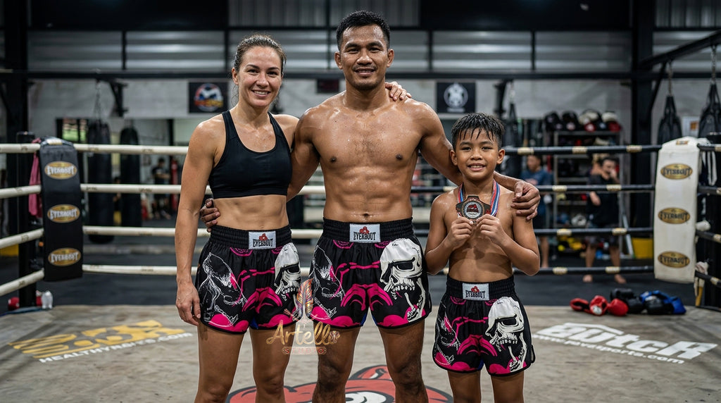 🥊 Muay Thai Shorts Kickboxing MMA Fight Shorts for Men Women Kids – Thai Boxing Training Gear, Breathable Quick Dry Martial Arts Combat Shorts