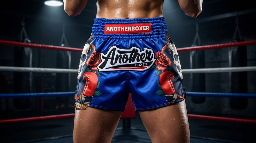 🥊 Muay Thai Shorts Kickboxing MMA Fight Shorts for Men Women Kids – Thai Boxing Training Gear, Breathable Quick Dry Martial Arts Combat Shorts