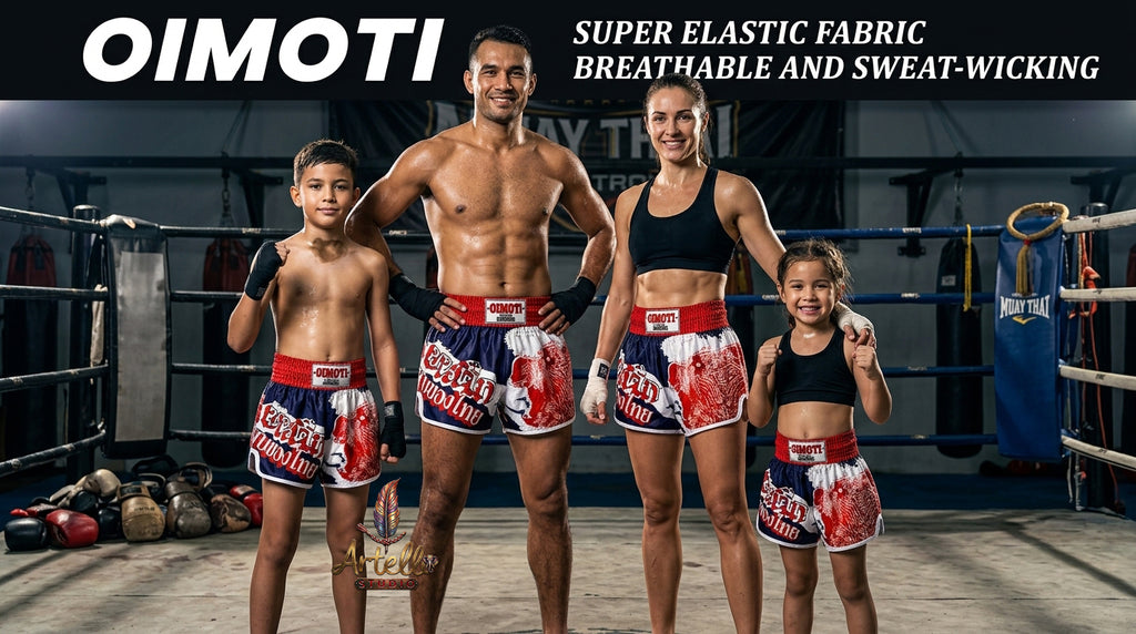 🥊 Muay Thai Shorts Kickboxing MMA Fight Shorts for Men Women Kids – Thai Boxing Training Gear, Breathable Quick Dry Martial Arts Combat Shorts