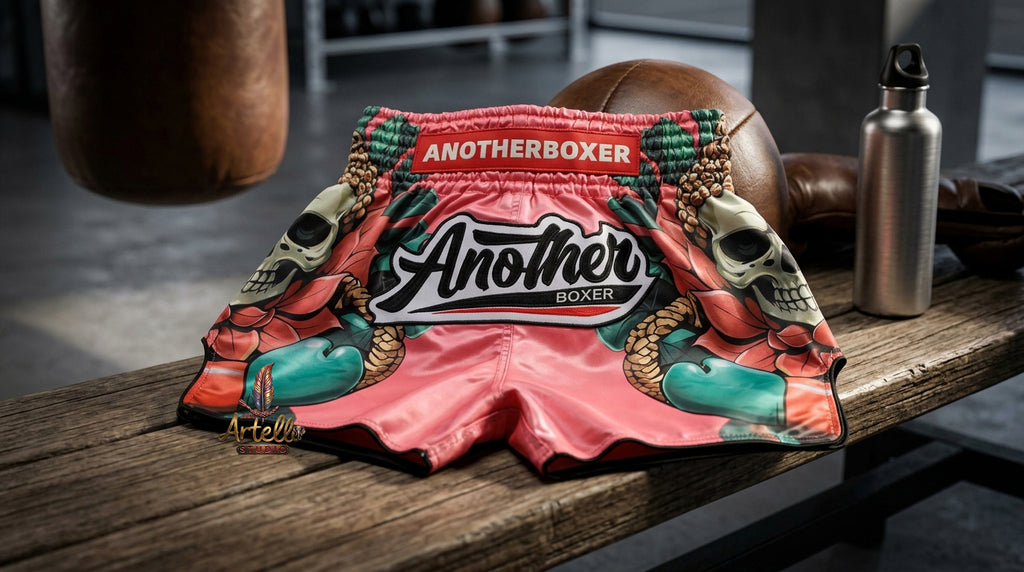 🥊 Muay Thai Shorts Kickboxing MMA Fight Shorts for Men Women Kids – Thai Boxing Training Gear, Breathable Quick Dry Martial Arts Combat Shorts