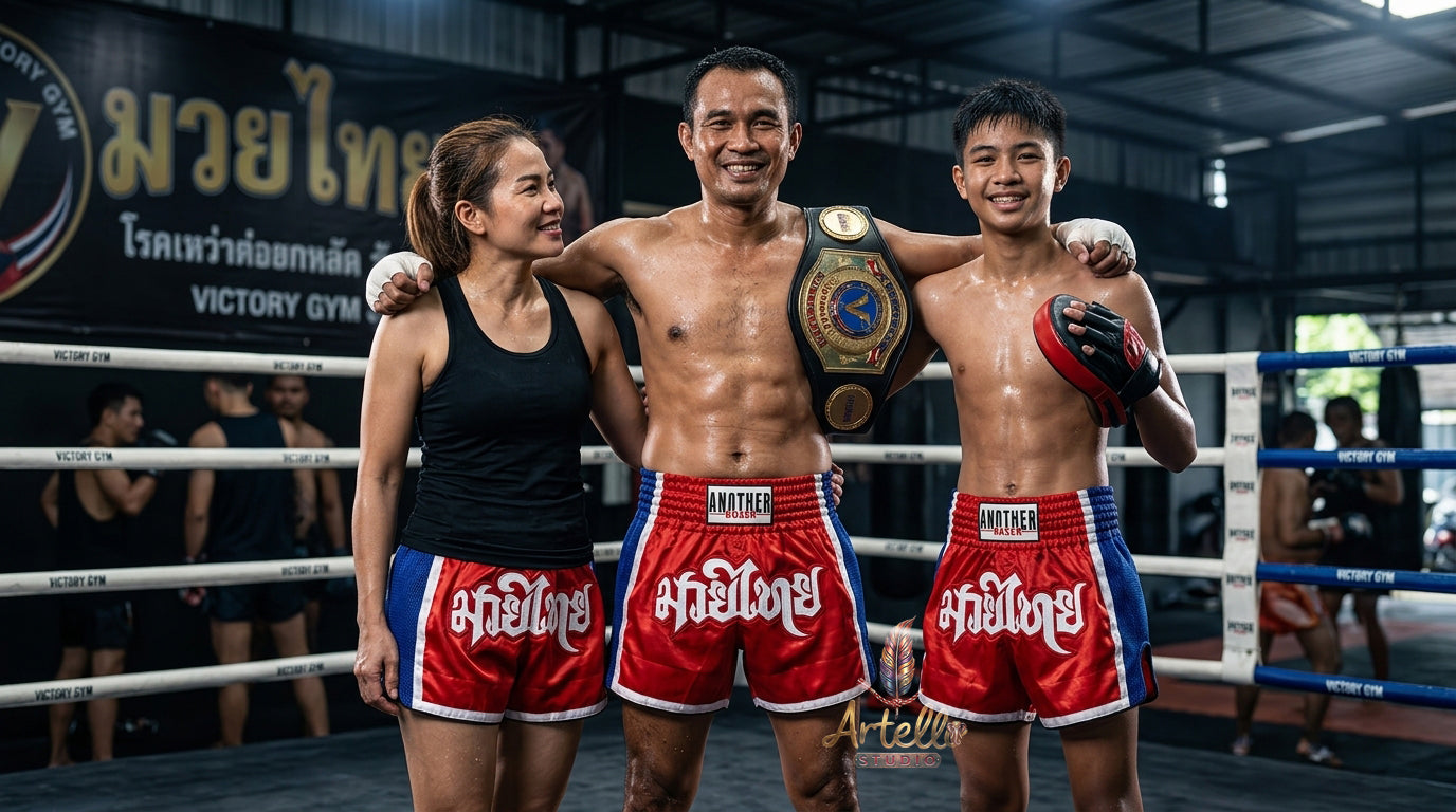 🥊 Muay Thai Shorts Kickboxing MMA Fight Shorts for Men Women Kids – Thai Boxing Training Gear, Breathable Quick Dry Martial Arts Combat Shorts