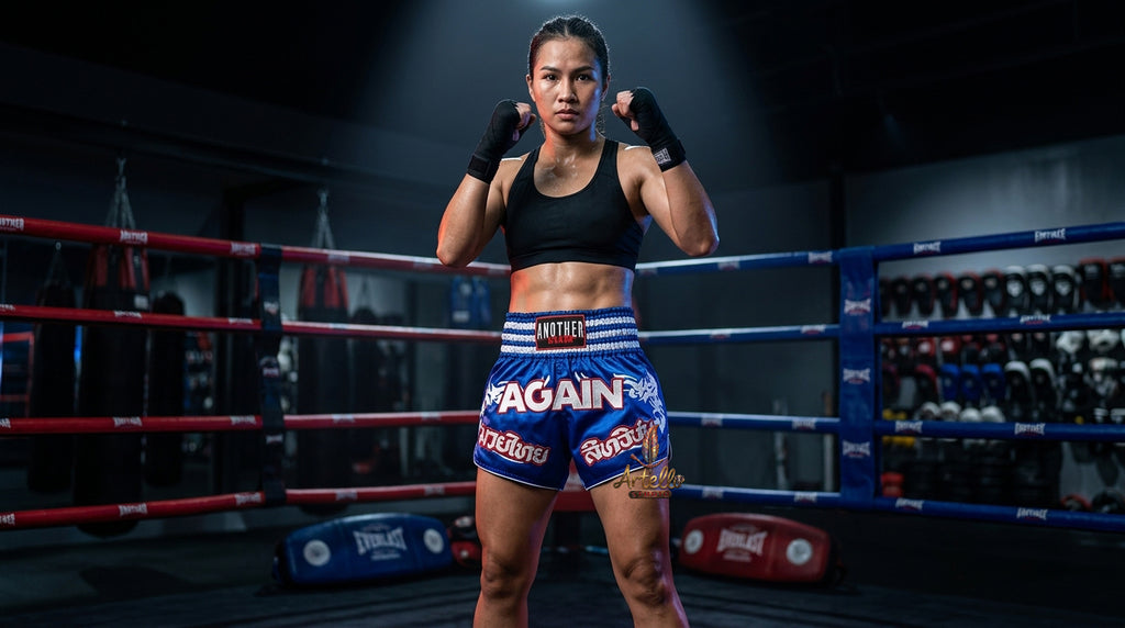 🥊 Muay Thai Shorts Kickboxing MMA Fight Shorts for Men Women Kids – Thai Boxing Training Gear, Breathable Quick Dry Martial Arts Combat Shorts