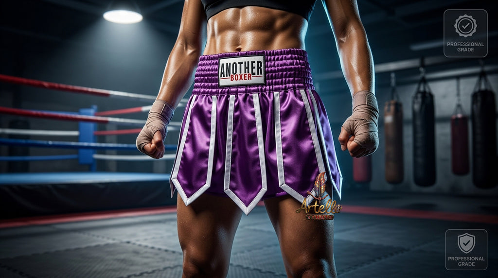 🥊 Muay Thai Shorts Kickboxing MMA Fight Shorts for Men Women Kids – Thai Boxing Training Gear, Breathable Quick Dry Martial Arts Combat Shorts