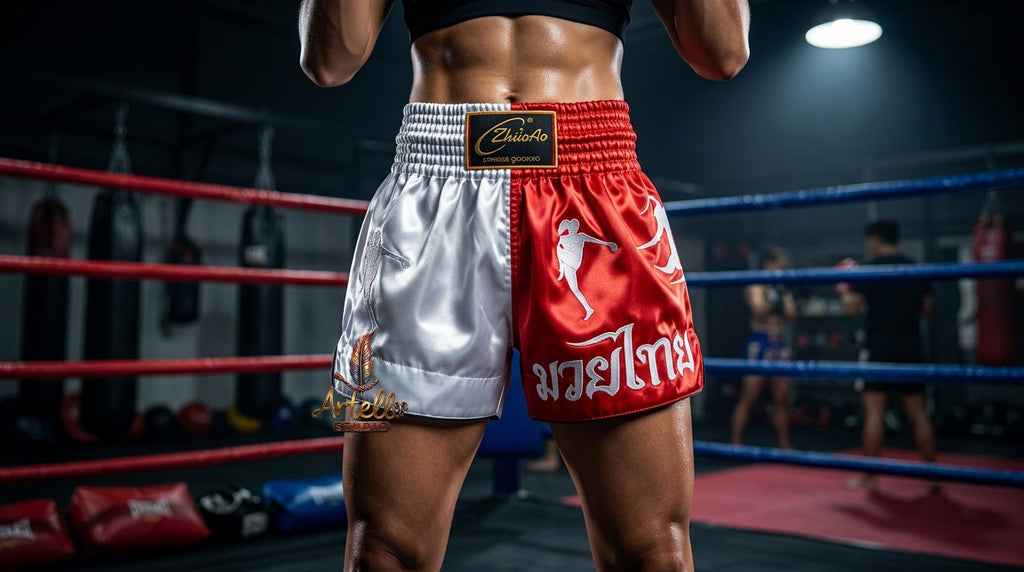 🥊 Muay Thai Shorts Kickboxing MMA Fight Shorts for Men Women Kids – Thai Boxing Training Gear, Breathable Quick Dry Martial Arts Combat Shorts