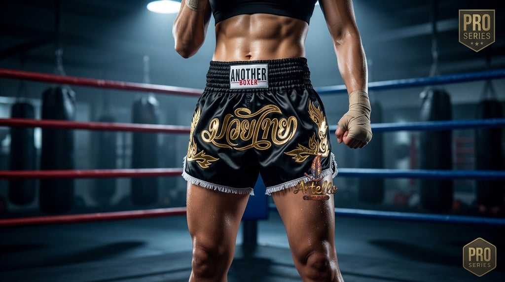 🥊 Muay Thai Shorts Kickboxing MMA Fight Shorts for Men Women Kids – Thai Boxing Training Gear, Breathable Quick Dry Martial Arts Combat Shorts