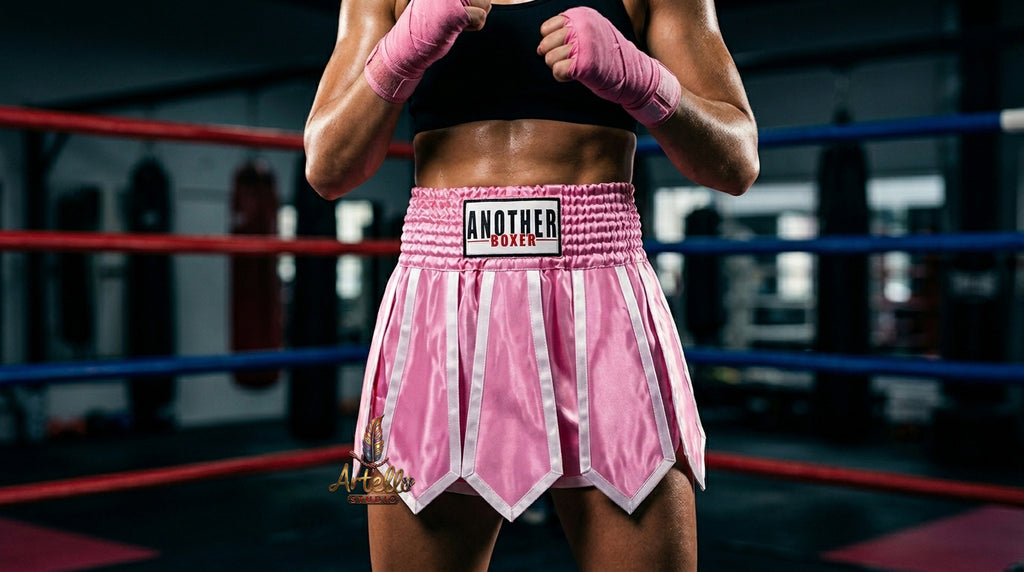 🥊 Muay Thai Shorts Kickboxing MMA Fight Shorts for Men Women Kids – Thai Boxing Training Gear, Breathable Quick Dry Martial Arts Combat Shorts