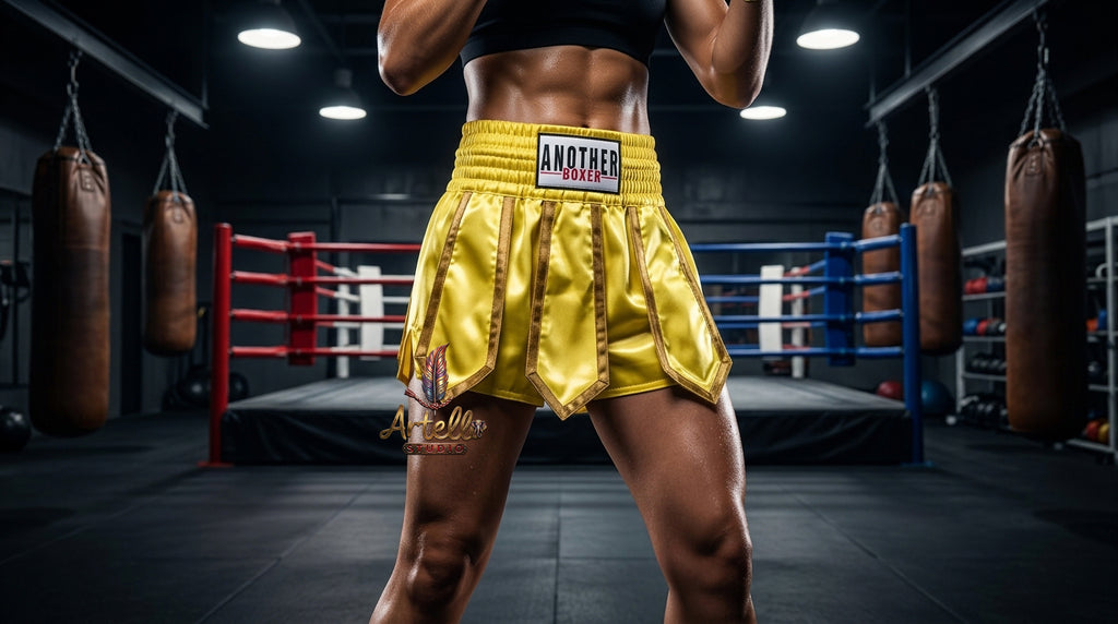 🥊 Muay Thai Shorts Kickboxing MMA Fight Shorts for Men Women Kids – Thai Boxing Training Gear, Breathable Quick Dry Martial Arts Combat Shorts