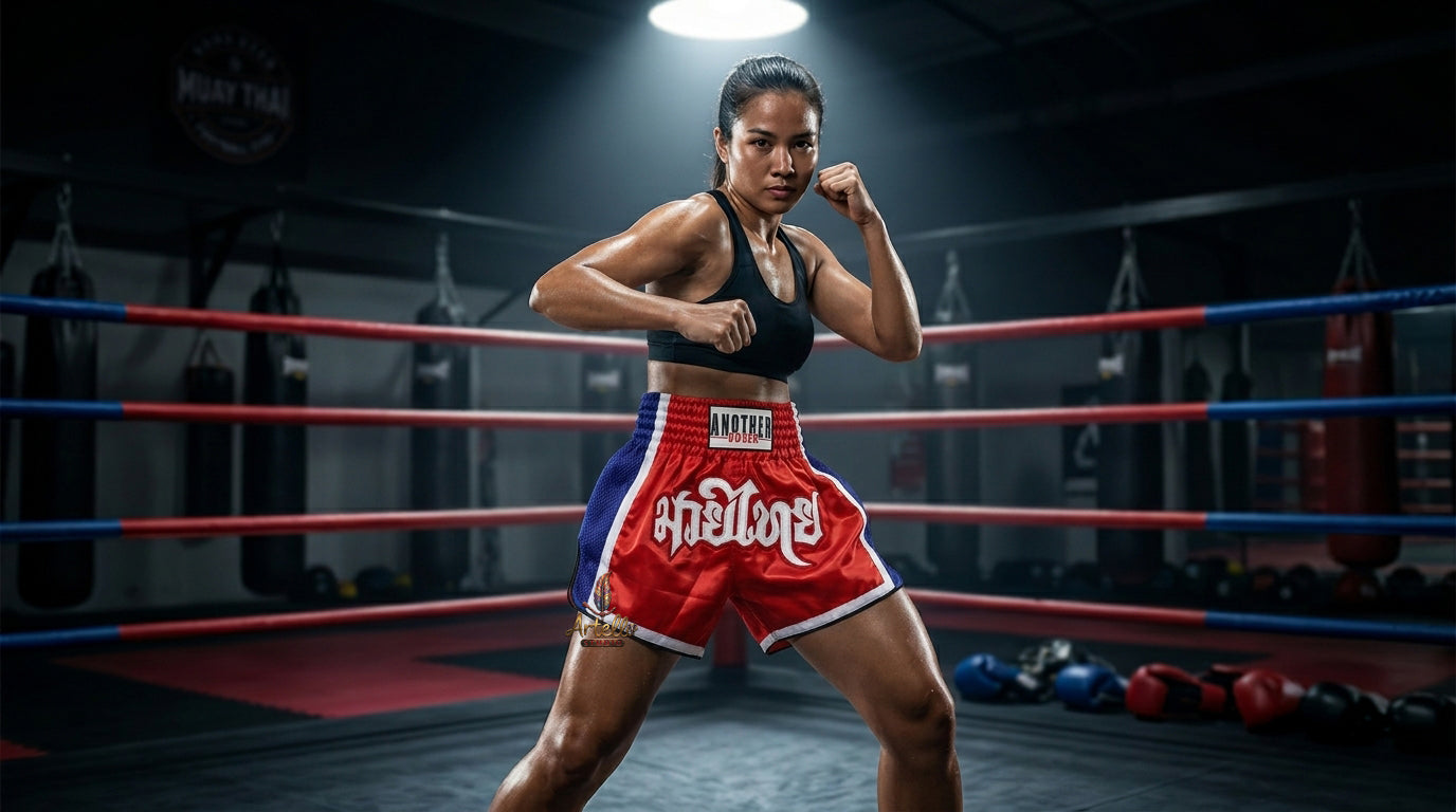 🥊 Muay Thai Shorts Kickboxing MMA Fight Shorts for Men Women Kids – Thai Boxing Training Gear, Breathable Quick Dry Martial Arts Combat Shorts