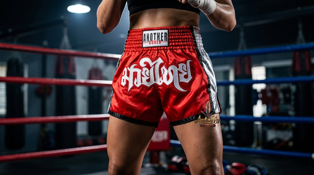 🥊 Muay Thai Shorts Kickboxing MMA Fight Shorts for Men Women Kids – Thai Boxing Training Gear, Breathable Quick Dry Martial Arts Combat Shorts