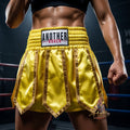 🥊 Muay Thai Shorts Kickboxing MMA Fight Shorts for Men Women Kids – Thai Boxing Training Gear, Breathable Quick Dry Martial Arts Combat Shorts