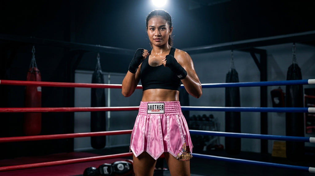 🥊 Muay Thai Shorts Kickboxing MMA Fight Shorts for Men Women Kids – Thai Boxing Training Gear, Breathable Quick Dry Martial Arts Combat Shorts