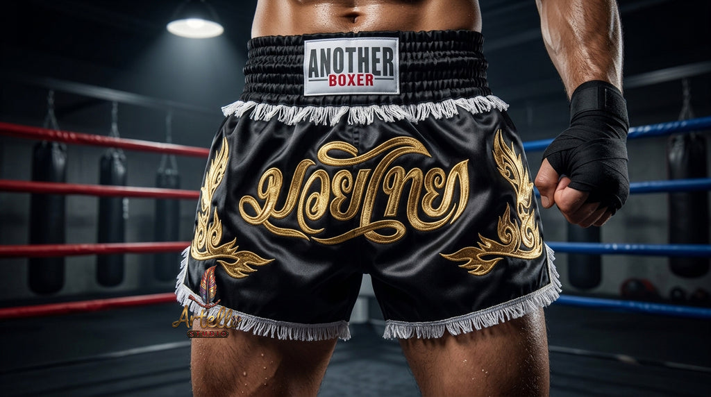 🥊 Muay Thai Shorts Kickboxing MMA Fight Shorts for Men Women Kids – Thai Boxing Training Gear, Breathable Quick Dry Martial Arts Combat Shorts