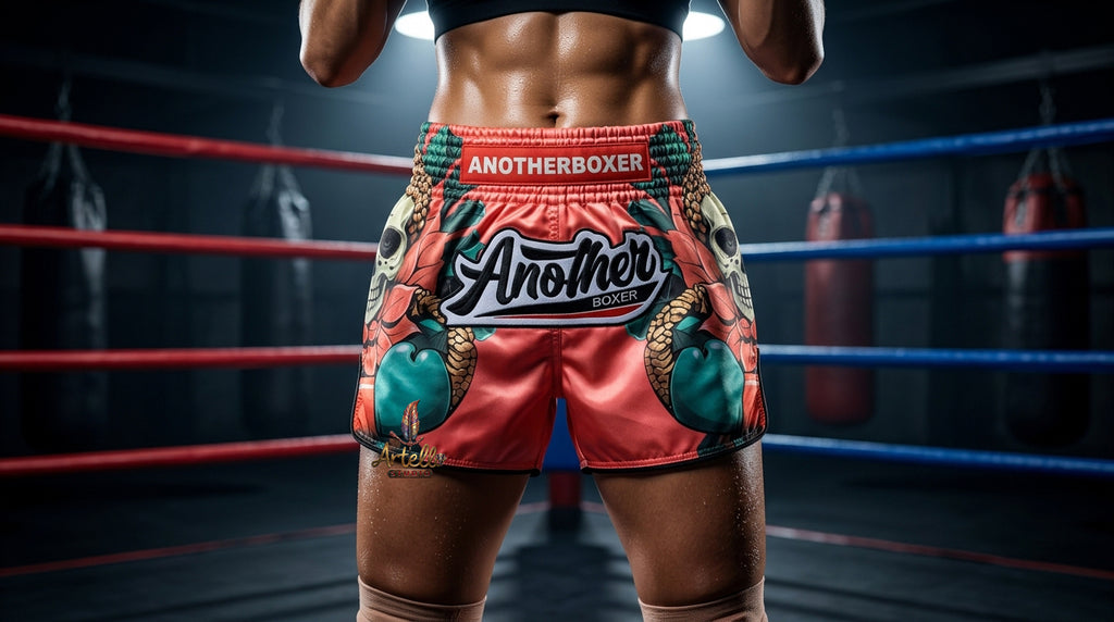 🥊 Muay Thai Shorts Kickboxing MMA Fight Shorts for Men Women Kids – Thai Boxing Training Gear, Breathable Quick Dry Martial Arts Combat Shorts