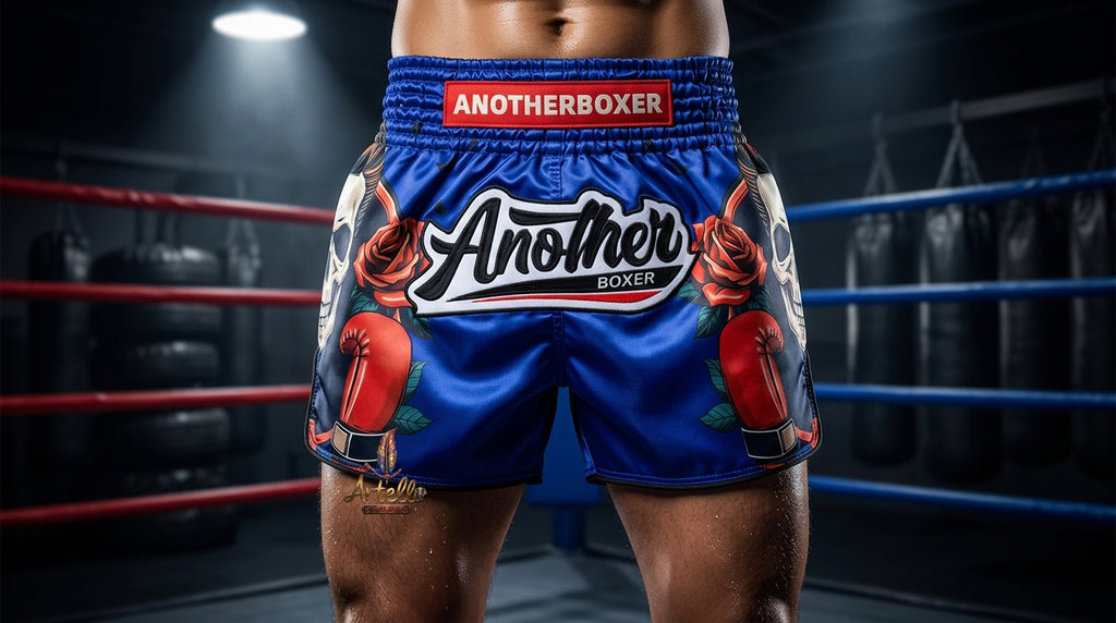 🥊 Muay Thai Shorts Kickboxing MMA Fight Shorts for Men Women Kids – Thai Boxing Training Gear, Breathable Quick Dry Martial Arts Combat Shorts