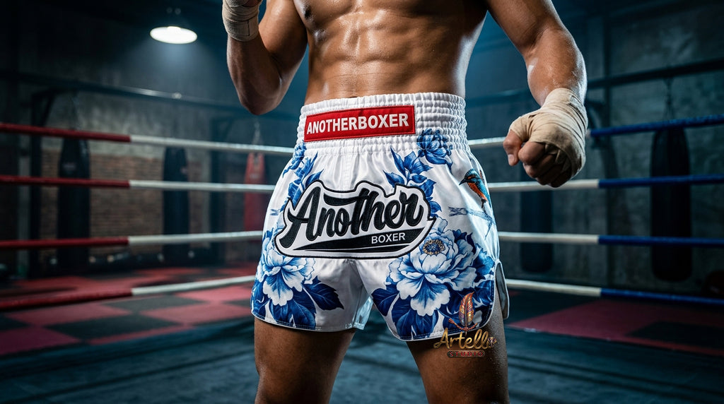 🥊 Muay Thai Shorts Kickboxing MMA Fight Shorts for Men Women Kids – Thai Boxing Training Gear, Breathable Quick Dry Martial Arts Combat Shorts
