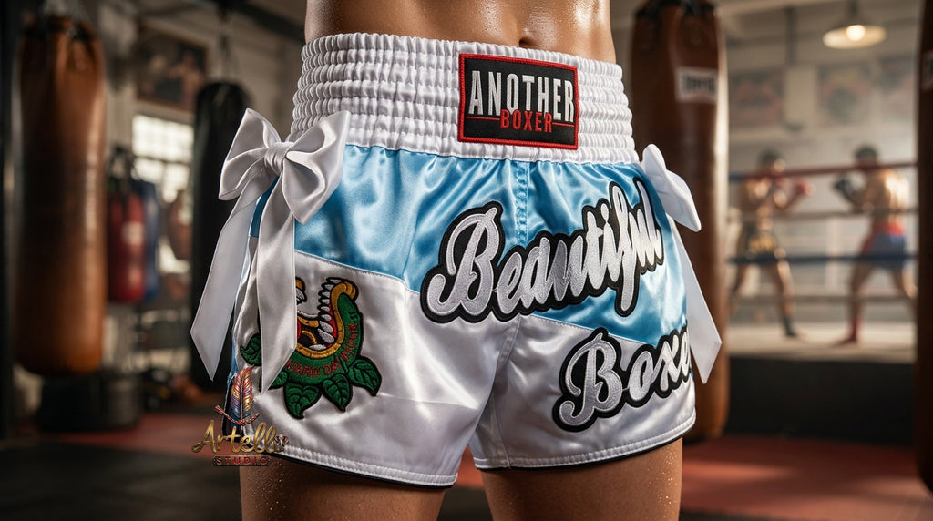 🥊 Muay Thai Shorts Kickboxing MMA Fight Shorts for Men Women Kids – Thai Boxing Training Gear, Breathable Quick Dry Martial Arts Combat Shorts