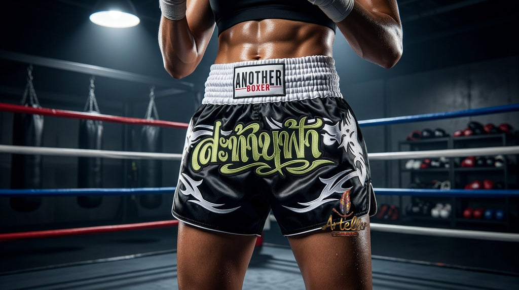 🥊 Muay Thai Shorts Kickboxing MMA Fight Shorts for Men Women Kids – Thai Boxing Training Gear, Breathable Quick Dry Martial Arts Combat Shorts