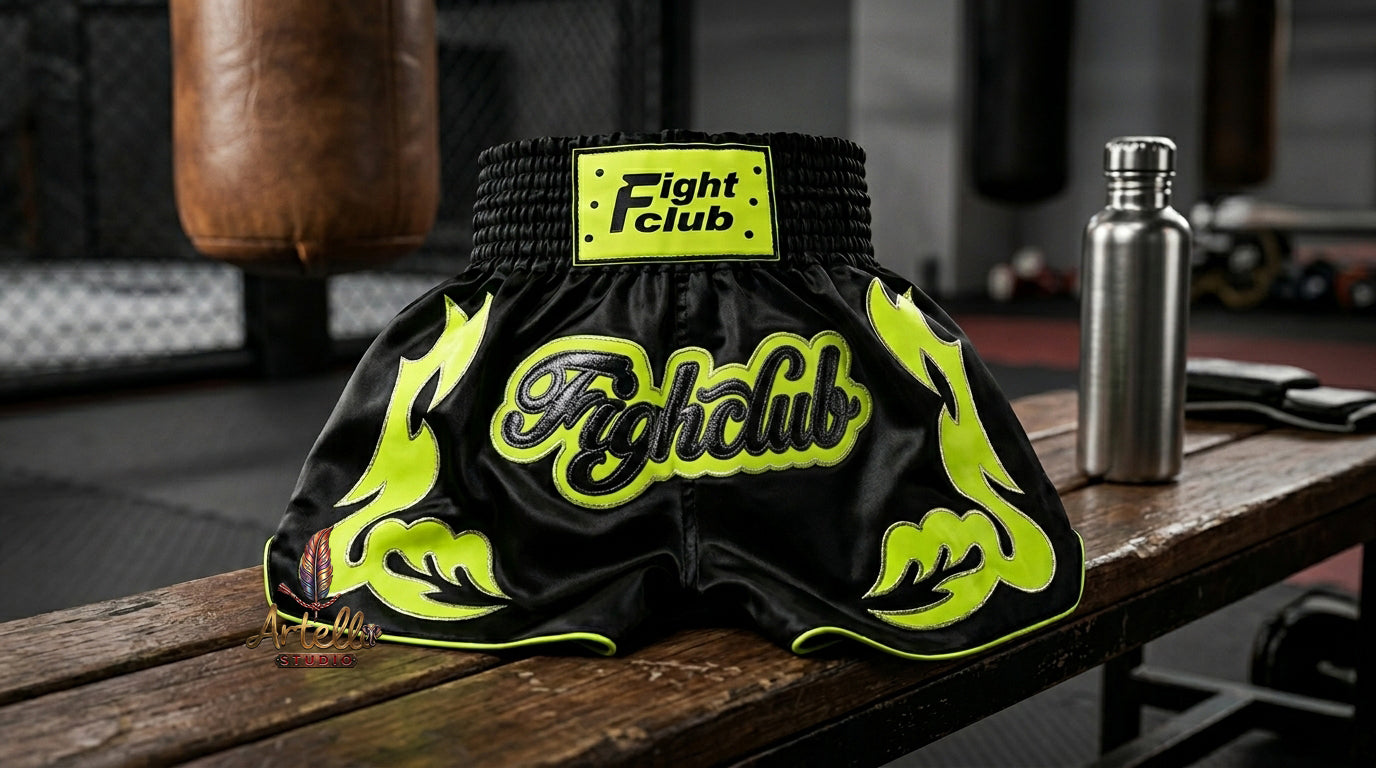 🥊 Muay Thai Shorts Kickboxing MMA Fight Shorts for Men Women Kids – Thai Boxing Training Gear, Breathable Quick Dry Martial Arts Combat Shorts