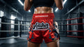 🥊 Muay Thai Shorts Kickboxing MMA Fight Shorts for Men Women Kids – Thai Boxing Training Gear, Breathable Quick Dry Martial Arts Combat Shorts