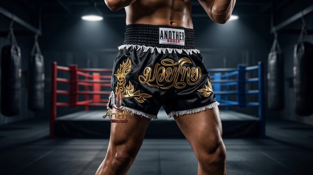 🥊 Muay Thai Shorts Kickboxing MMA Fight Shorts for Men Women Kids – Thai Boxing Training Gear, Breathable Quick Dry Martial Arts Combat Shorts