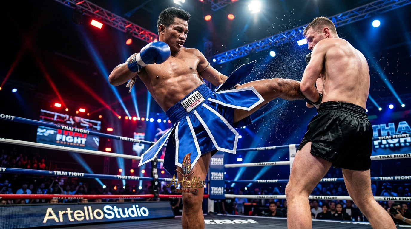 🥊 Muay Thai Shorts Kickboxing MMA Fight Shorts for Men Women Kids – Thai Boxing Training Gear, Breathable Quick Dry Martial Arts Combat Shorts