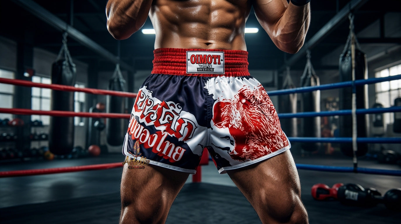 🥊 Muay Thai Shorts Kickboxing MMA Fight Shorts for Men Women Kids – Thai Boxing Training Gear, Breathable Quick Dry Martial Arts Combat Shorts