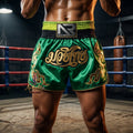 🥊 Muay Thai Shorts Kickboxing MMA Fight Shorts for Men Women Kids – Thai Boxing Training Gear, Breathable Quick Dry Martial Arts Combat Shorts