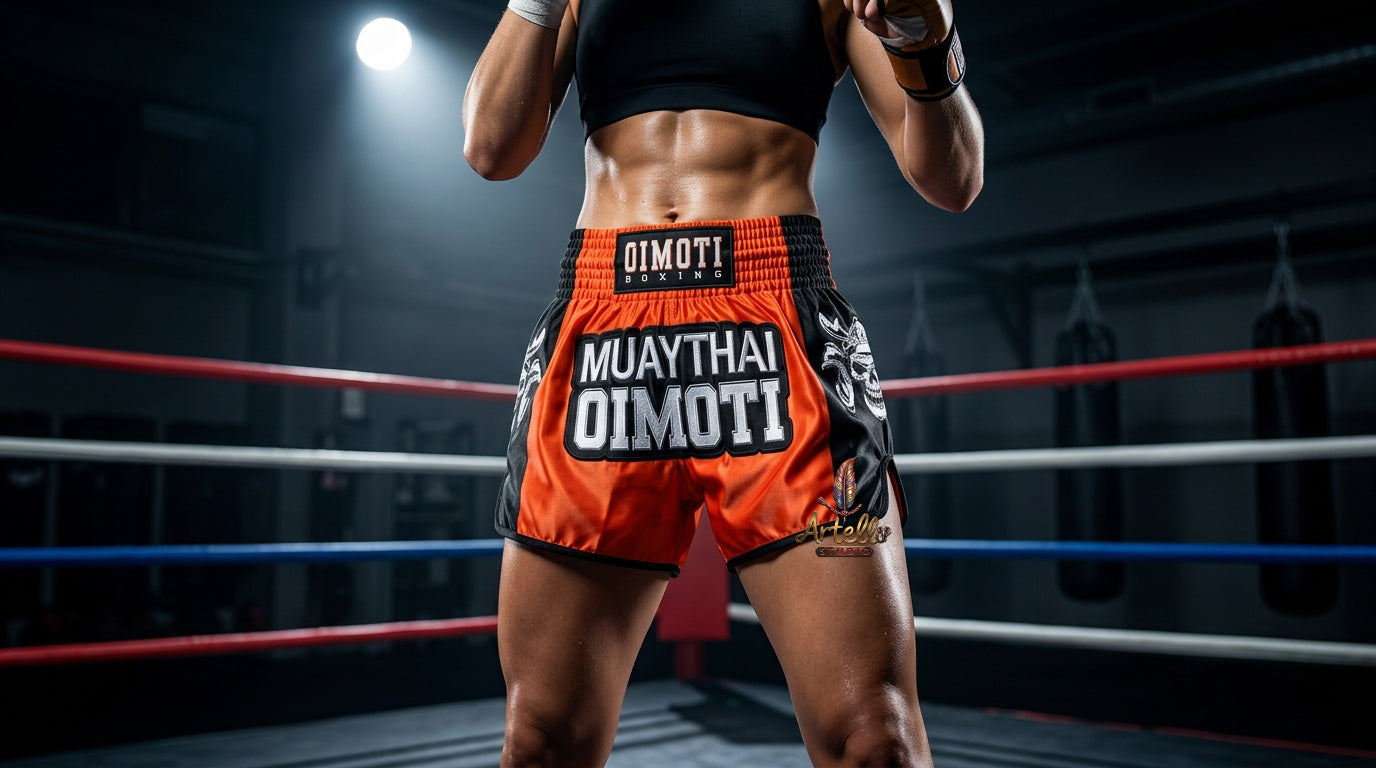 🥊 Muay Thai Shorts Kickboxing MMA Fight Shorts for Men Women Kids – Thai Boxing Training Gear, Breathable Quick Dry Martial Arts Combat Shorts