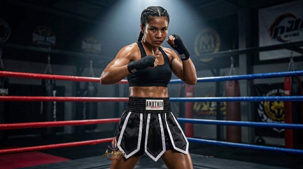 🥊 Muay Thai Shorts Kickboxing MMA Fight Shorts for Men Women Kids – Thai Boxing Training Gear, Breathable Quick Dry Martial Arts Combat Shorts