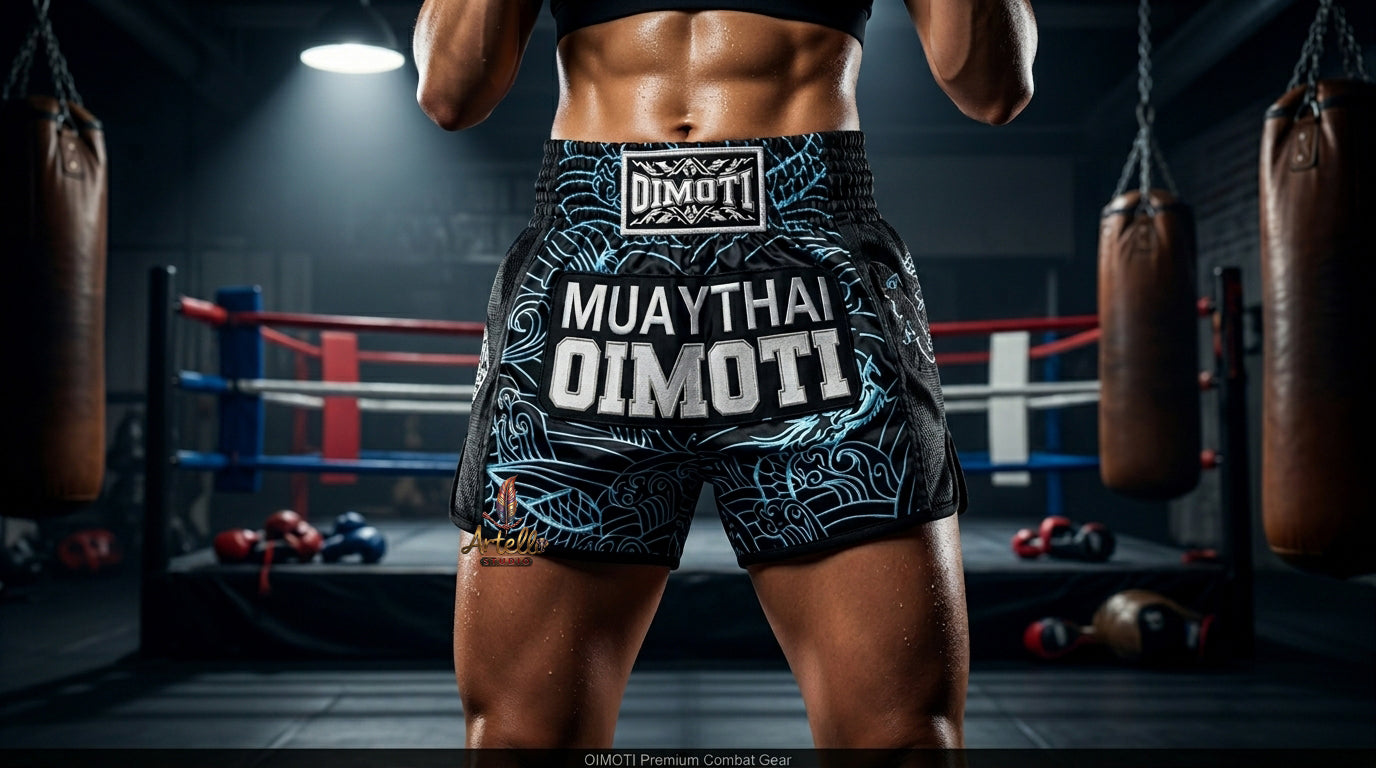 🥊 Muay Thai Shorts Kickboxing MMA Fight Shorts for Men Women Kids – Thai Boxing Training Gear, Breathable Quick Dry Martial Arts Combat Shorts