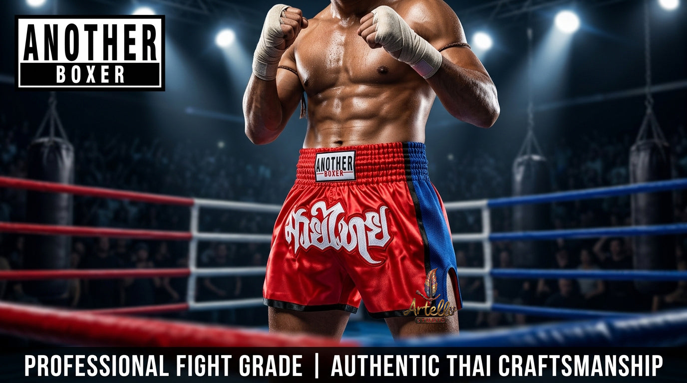 🥊 Muay Thai Shorts Kickboxing MMA Fight Shorts for Men Women Kids – Thai Boxing Training Gear, Breathable Quick Dry Martial Arts Combat Shorts