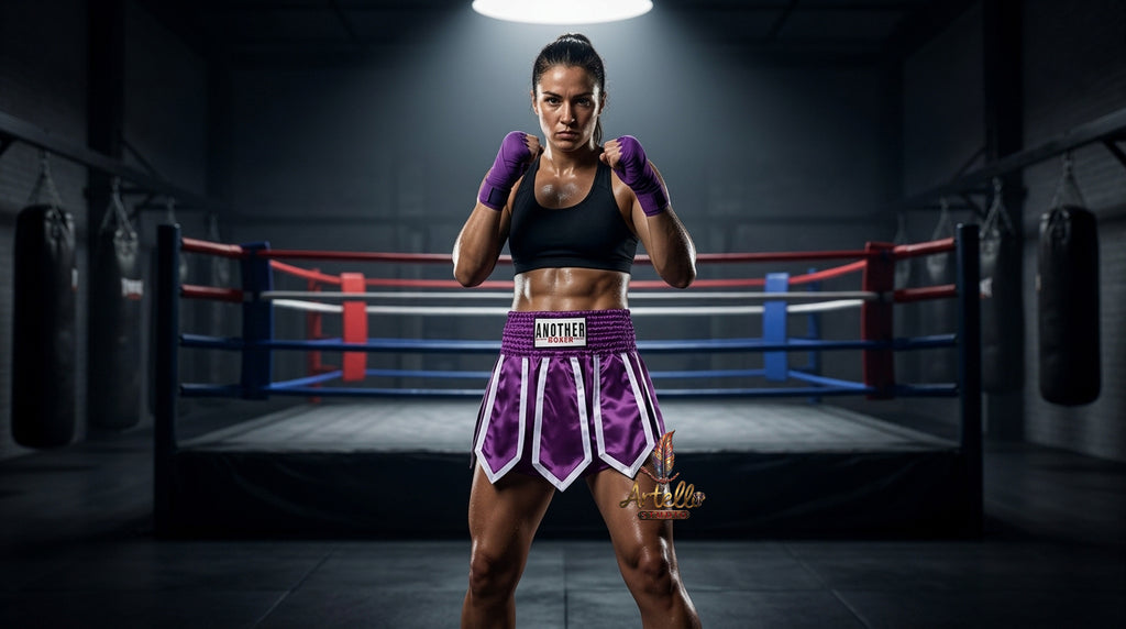 🥊 Muay Thai Shorts Kickboxing MMA Fight Shorts for Men Women Kids – Thai Boxing Training Gear, Breathable Quick Dry Martial Arts Combat Shorts