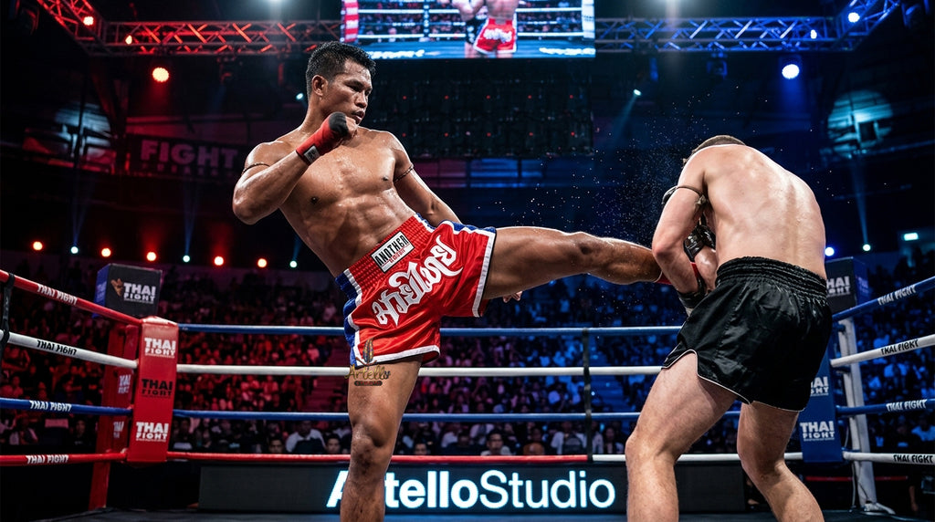 🥊 Muay Thai Shorts Kickboxing MMA Fight Shorts for Men Women Kids – Thai Boxing Training Gear, Breathable Quick Dry Martial Arts Combat Shorts