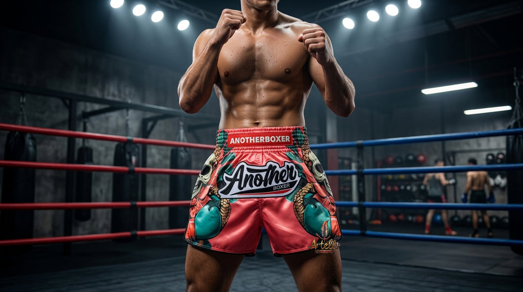 🥊 Muay Thai Shorts Kickboxing MMA Fight Shorts for Men Women Kids – Thai Boxing Training Gear, Breathable Quick Dry Martial Arts Combat Shorts
