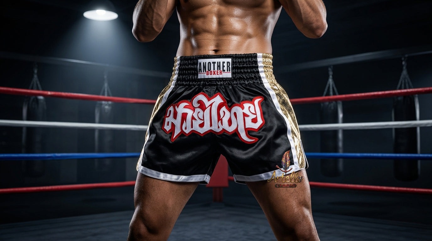 🥊 Muay Thai Shorts Kickboxing MMA Fight Shorts for Men Women Kids – Thai Boxing Training Gear, Breathable Quick Dry Martial Arts Combat Shorts