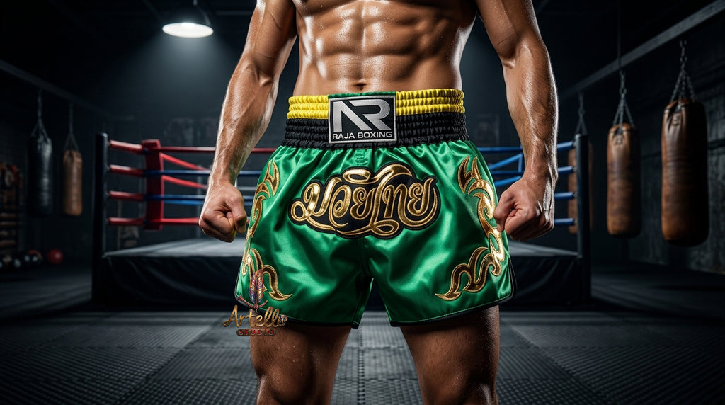 🥊 Muay Thai Shorts Kickboxing MMA Fight Shorts for Men Women Kids – Thai Boxing Training Gear, Breathable Quick Dry Martial Arts Combat Shorts