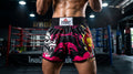 🥊 Muay Thai Shorts Kickboxing MMA Fight Shorts for Men Women Kids – Thai Boxing Training Gear, Breathable Quick Dry Martial Arts Combat Shorts