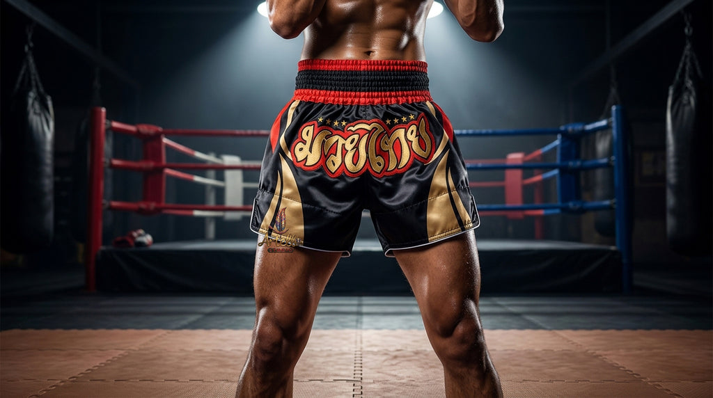 🥊 Muay Thai Shorts Kickboxing MMA Fight Shorts for Men Women Kids – Thai Boxing Training Gear, Breathable Quick Dry Martial Arts Combat Shorts