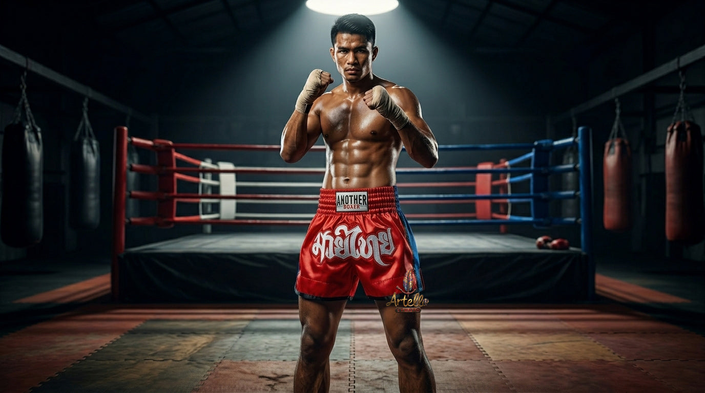 🥊 Muay Thai Shorts Kickboxing MMA Fight Shorts for Men Women Kids – Thai Boxing Training Gear, Breathable Quick Dry Martial Arts Combat Shorts