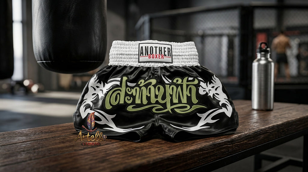 🥊 Muay Thai Shorts Kickboxing MMA Fight Shorts for Men Women Kids – Thai Boxing Training Gear, Breathable Quick Dry Martial Arts Combat Shorts