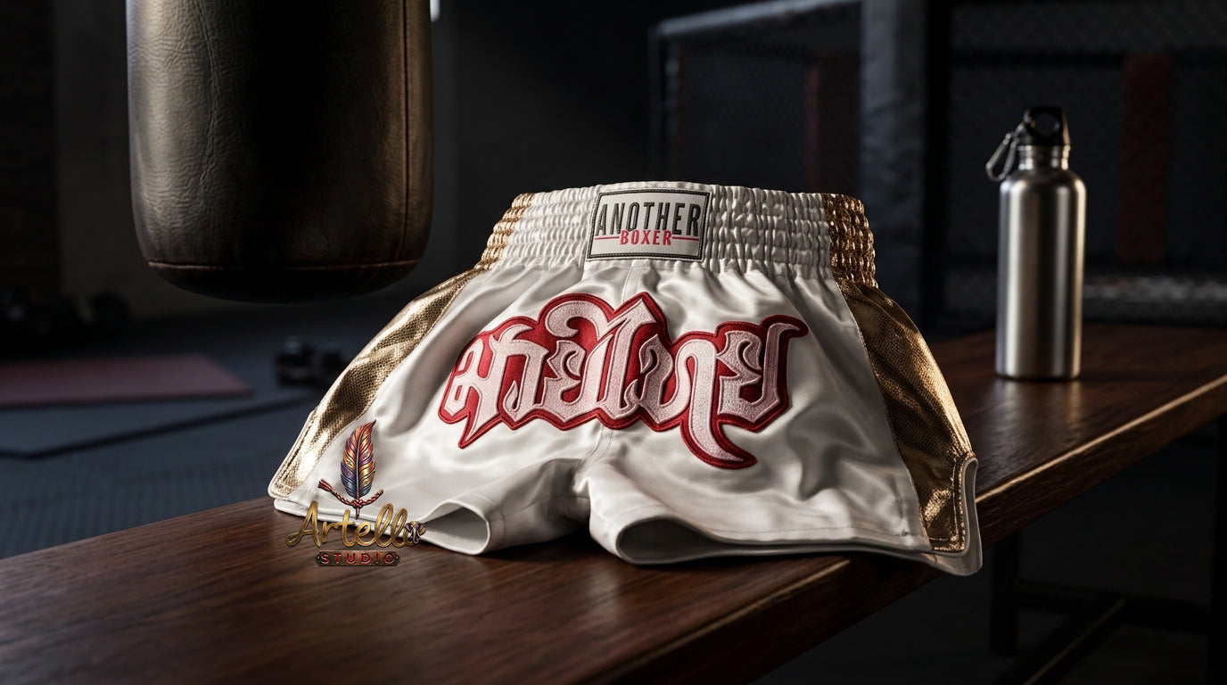 🥊 Muay Thai Shorts Kickboxing MMA Fight Shorts for Men Women Kids – Thai Boxing Training Gear, Breathable Quick Dry Martial Arts Combat Shorts