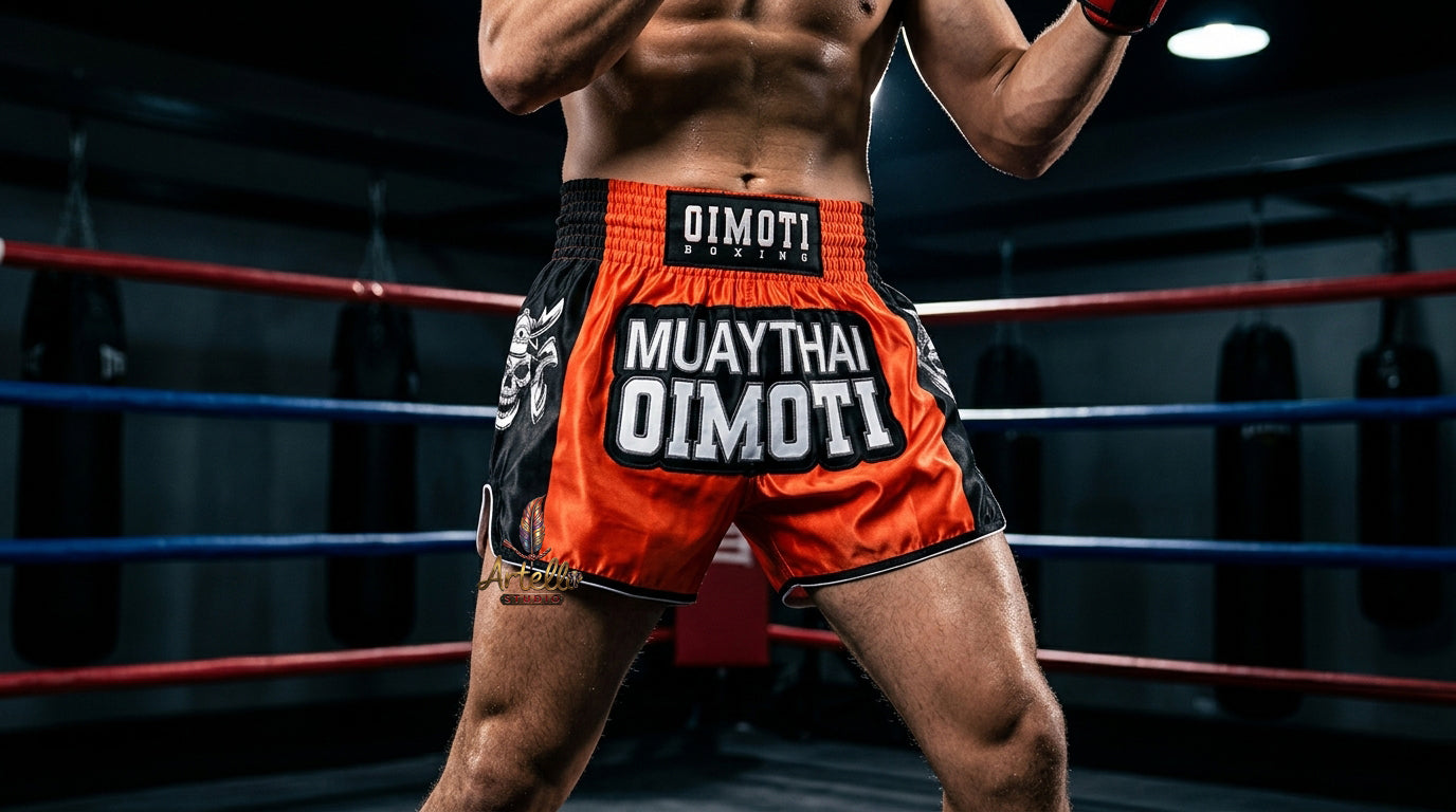 🥊 Muay Thai Shorts Kickboxing MMA Fight Shorts for Men Women Kids – Thai Boxing Training Gear, Breathable Quick Dry Martial Arts Combat Shorts