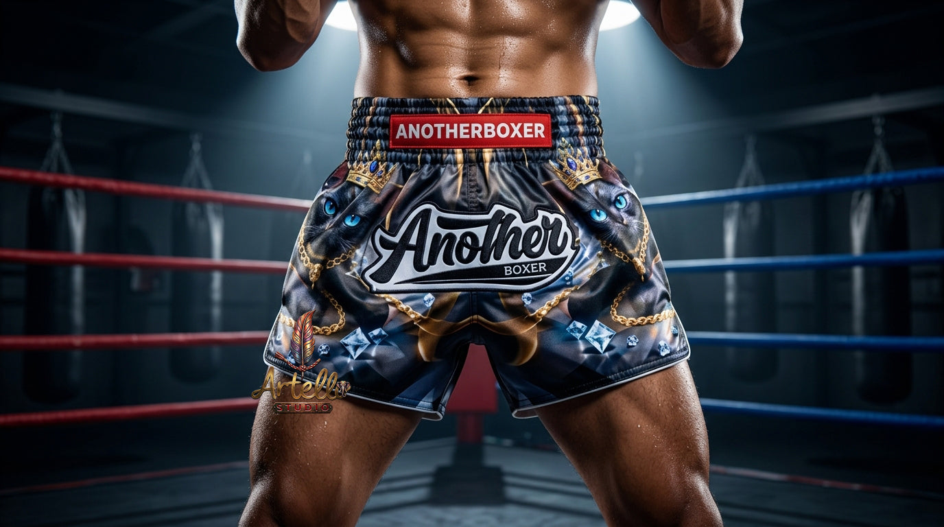 🥊 Muay Thai Shorts Kickboxing MMA Fight Shorts for Men Women Kids – Thai Boxing Training Gear, Breathable Quick Dry Martial Arts Combat Shorts