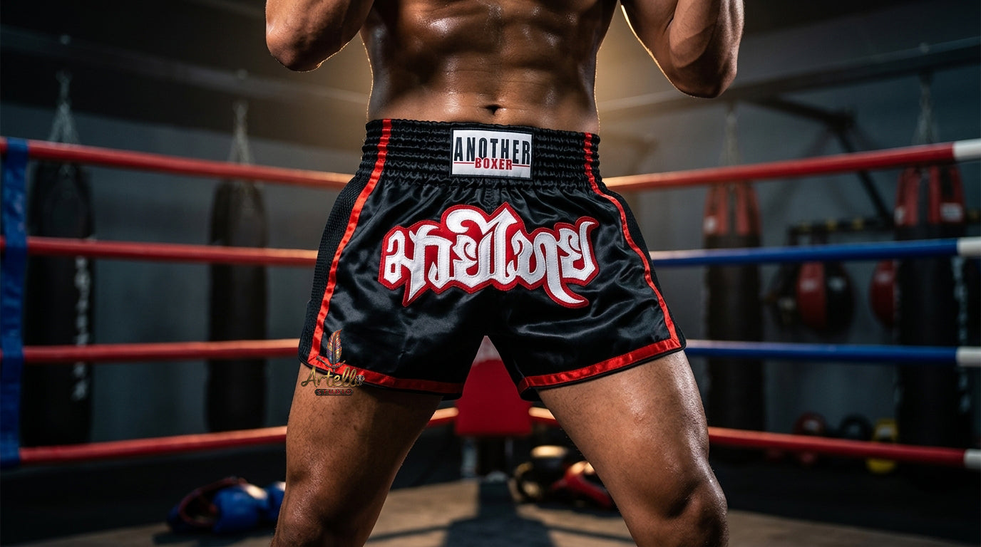 🥊 Muay Thai Shorts Kickboxing MMA Fight Shorts for Men Women Kids – Thai Boxing Training Gear, Breathable Quick Dry Martial Arts Combat Shorts