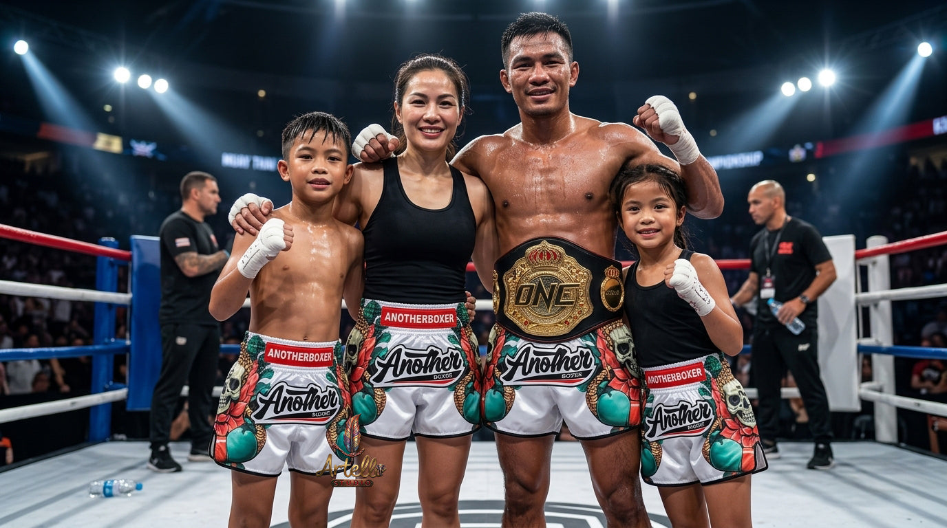 🥊 Muay Thai Shorts Kickboxing MMA Fight Shorts for Men Women Kids – Thai Boxing Training Gear, Breathable Quick Dry Martial Arts Combat Shorts